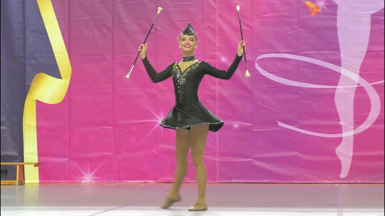 Majorettes 'MIRAŻ' - Wronki / Mażoretki | solo 2x baton | Kędzierzyn-Koźle