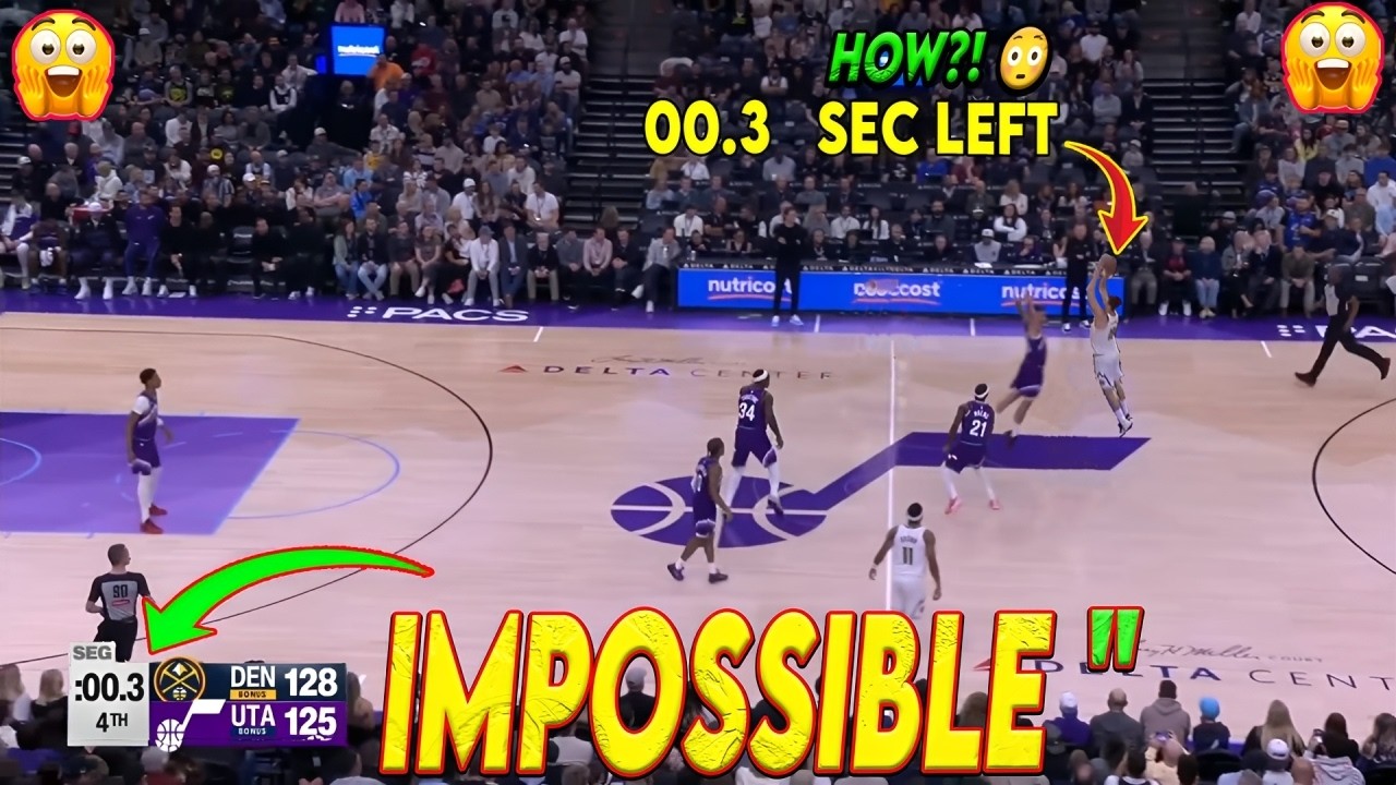 Today! Nikola Jokić Did the Unthinkable at 0.0 🤯🏀IMPOSSIBLE 😳