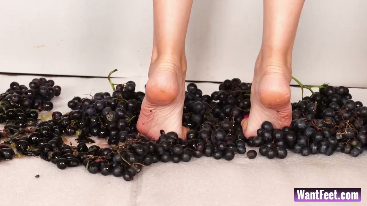 Barefoot Grape Dora Crush ASMR
