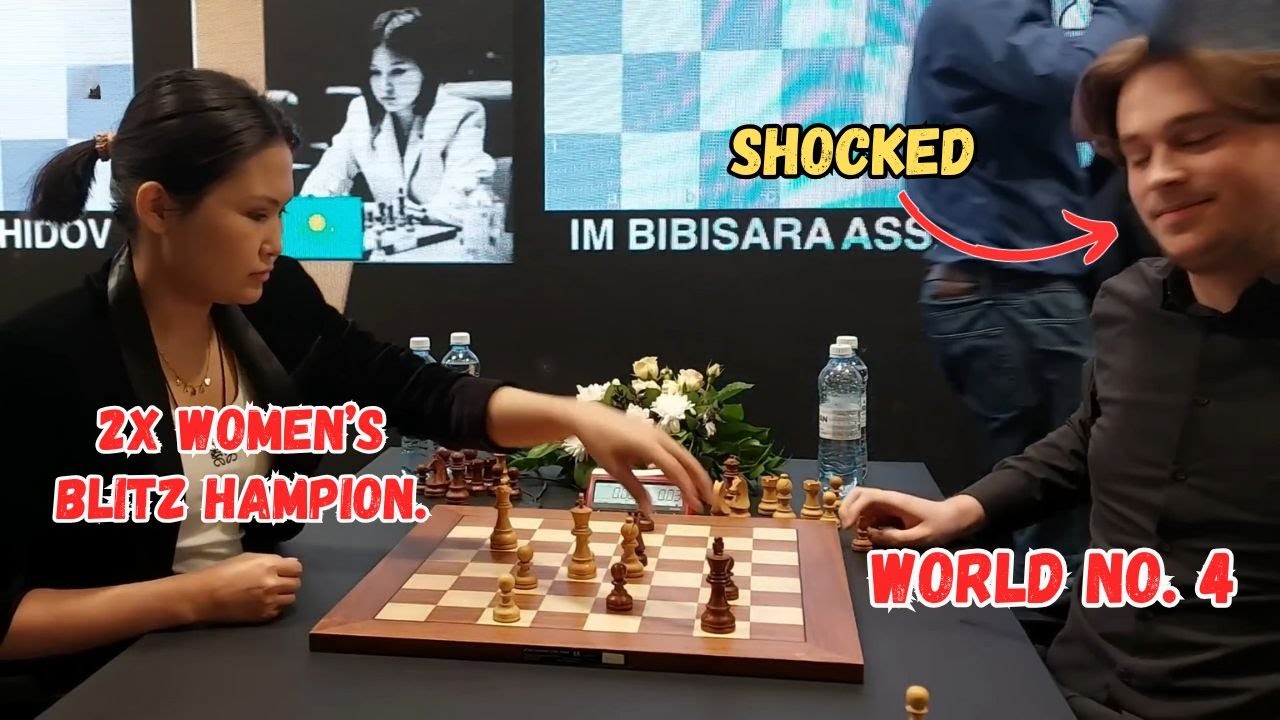 A Stunning Blunder!!! Vincent Keymer vs Bibisara
