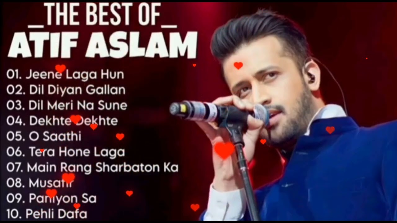🌷 Best of Atif Aslam Jukebox 💘 Evergreen Bollywood Love & Sad Songs 🎶