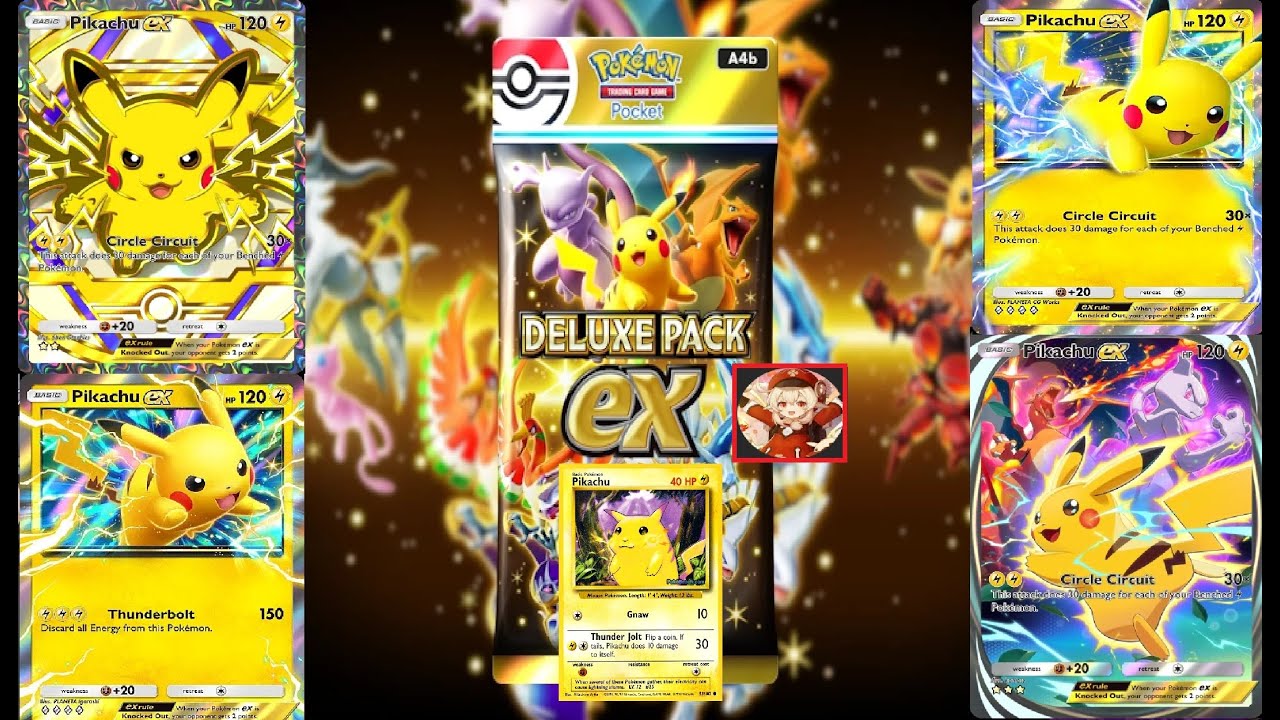50 PACK OPENING! PIKACHU DELUXE PACK EX! Chasing that Pikachu! | Pokemon TCGP