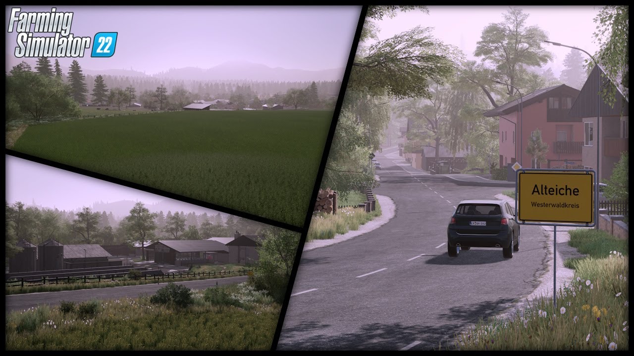 LS22 NEW MAP - ALTEICHE im Westerwaldkreis by Ka77e PREVIEW / Mapvorstellung / Happy B Day Ka77e