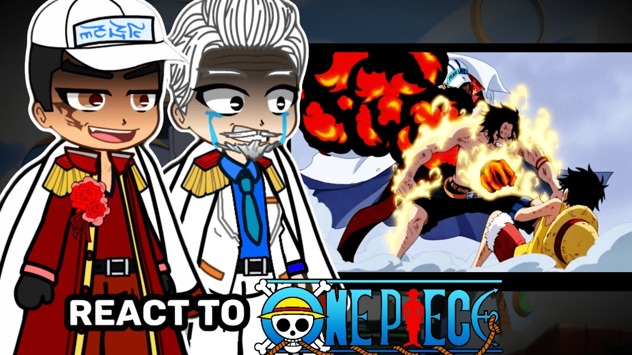 One Piece Marines react to future Luffy | Marine Ford | Fan Letter | One Piece React