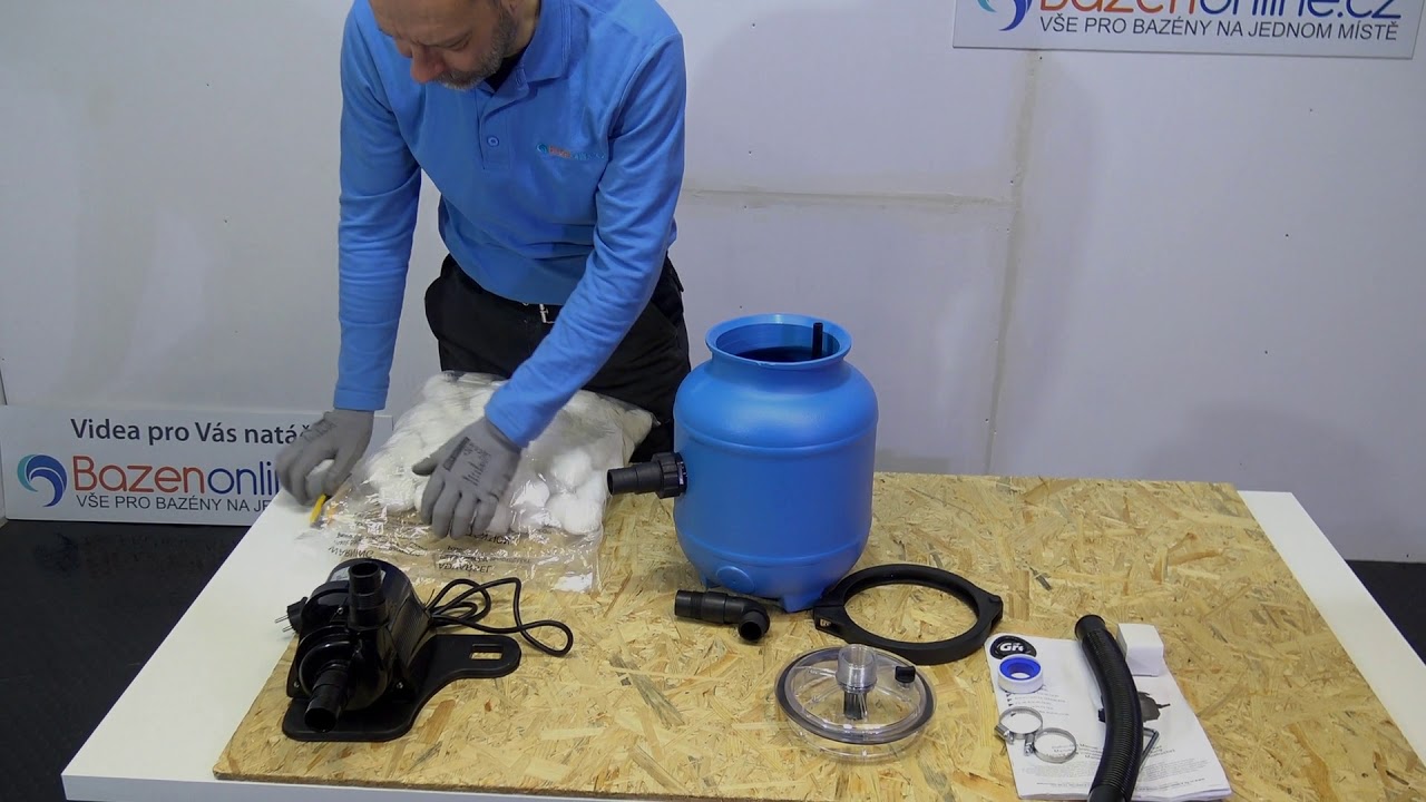 Filtrace Aqualoon pro nadzemní bazény