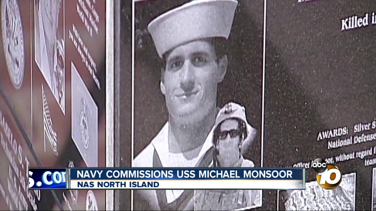Navy commissions USS Michael Monsoor