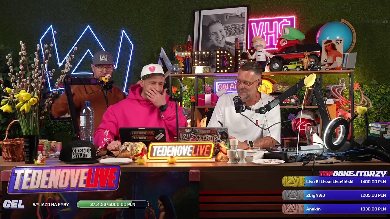 TEDENOVELIVE #83 WIELKA NOC W NWJ