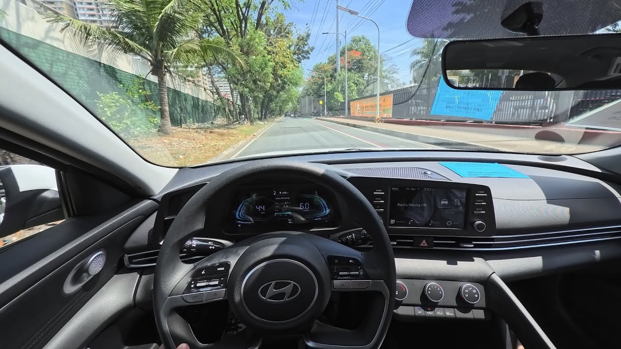 2025 Hyundai Elantra 1.6 GL POV Test Drive