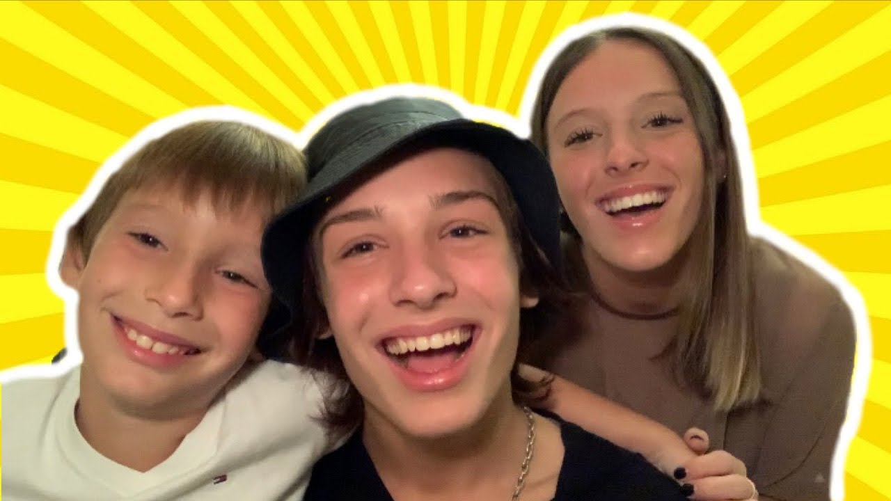 TENIENDO UN DÍA DE DIVERSIÓN CON MIS HERMANOS