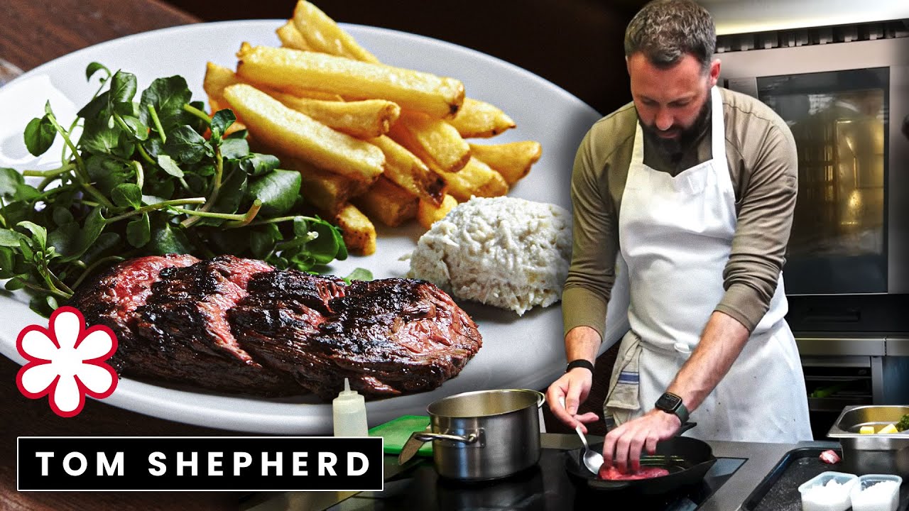 Tom Shepherd Cooks Steak and Chips