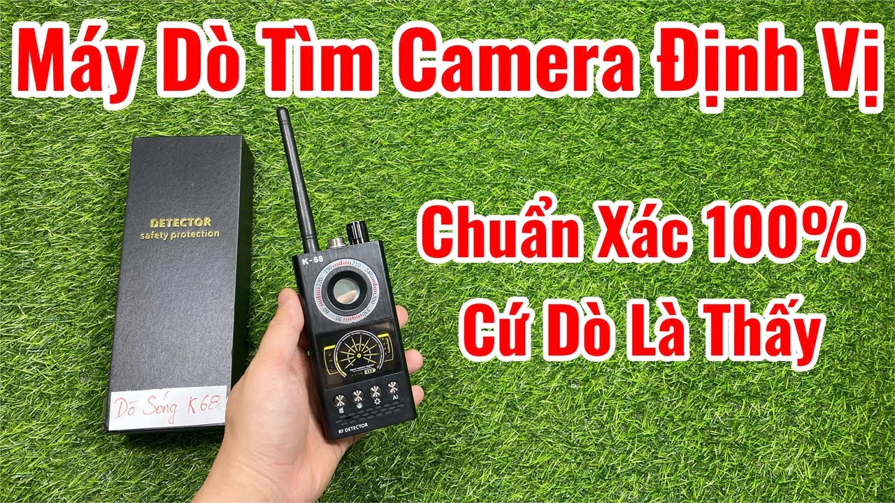 Máy Phát Hiện Camera Ngụy Trang - Máy Phát Hiện Định Vị Siêu Nhỏ Giấu Trong Phòng Hoặc Trên Xe Ô TÔ