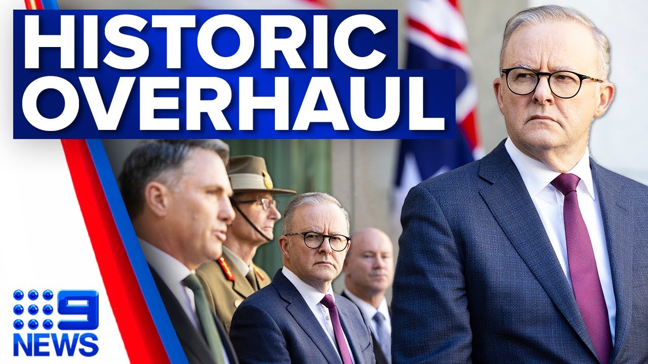 Historic overhaul for the Australian Defence Force | 9 News Australia