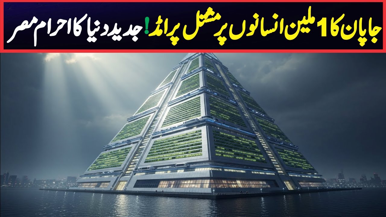 Japan&rsquo;s $1.7 Trillion Pyramid City &ndash; A Futuristic World Beyond Imagination