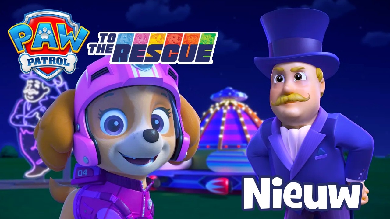 Nieuw! Skye Stopt De Raket-Draaimolen | Schiet Te Hulp | PAW Patrol Nederlands