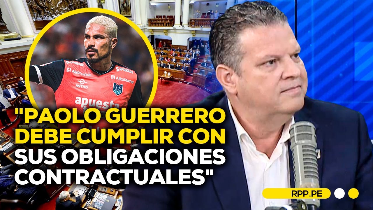 Alianza Lima se pronuncia por 'Ley del perro muerto' y  Paolo Guerrero #ADNRPP | ENTREVISTA
