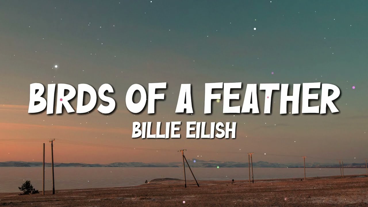 Billie Eilish - BIRDS OF A FEATHER (lyrics)