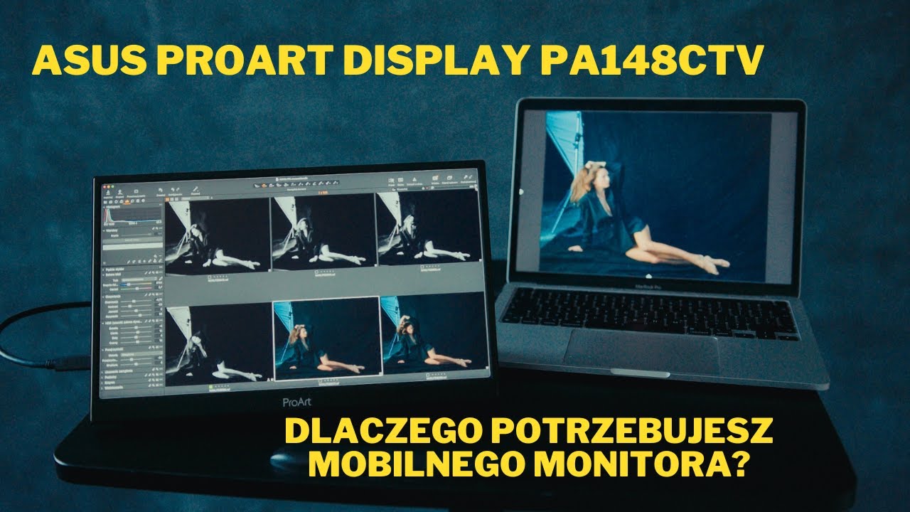 3 powody, dla kt&oacute;rych warto mieć mobilny monitor | ASUS ProArt Display PA148CTV
