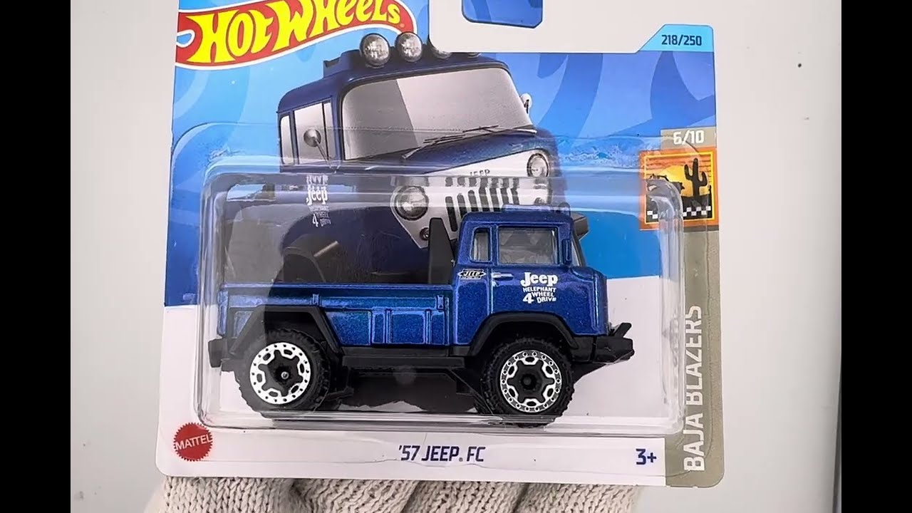 HOT WHEELS 57 JEEP FC 6/10 BAJA BLAZERS VON 2024 