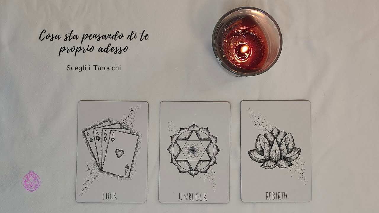 💞🧩 Cosa sta pensando di te proprio adesso? 🔮 Scegli i tarocchi