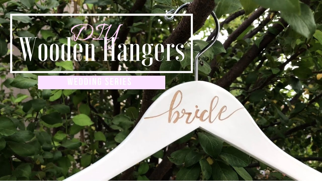 DIY Bridesmaid Hangers | ALYSSA DAW
