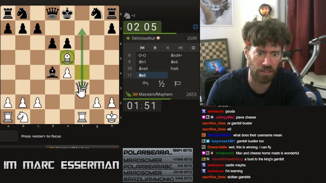 Delicious King's Gambit!