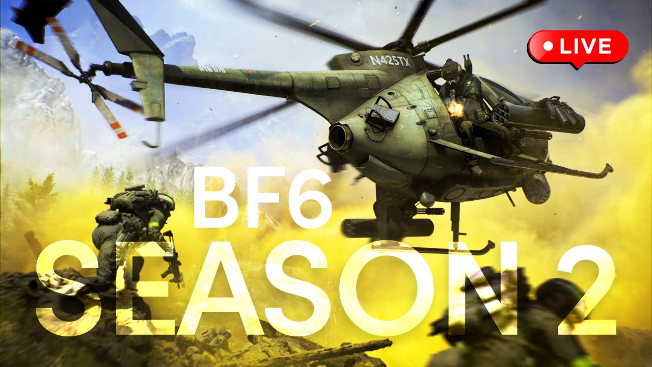 LIVE: NEW Battlefield 6 Season 2 is HERE! (first impression!)