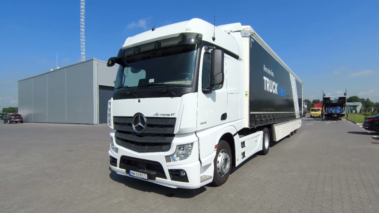 Mercedes-Benz Actros F - budżetowy model w bogatej wersji