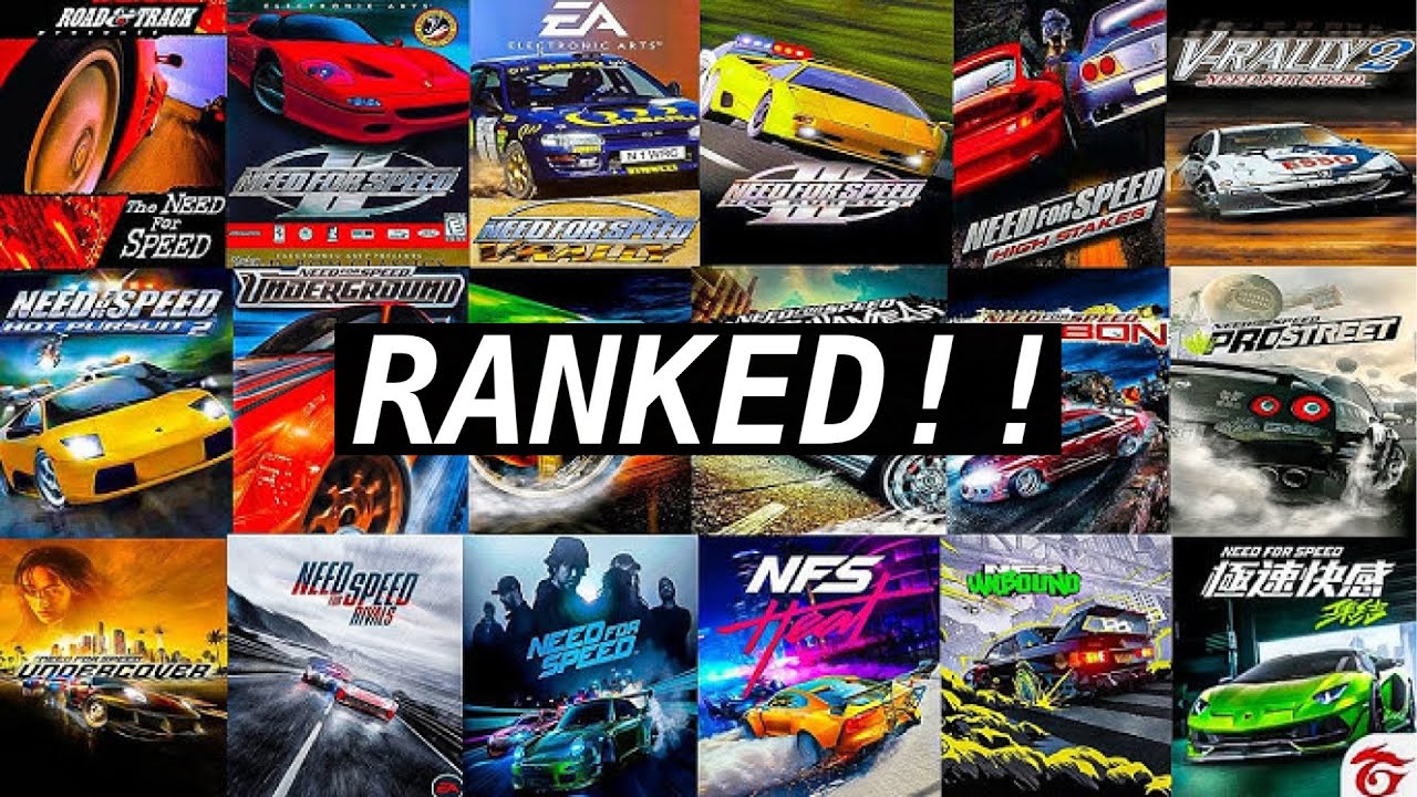 Рейтинг ВСЕХ 25 игр Need For Speed ​​от худшей к лучшей!!