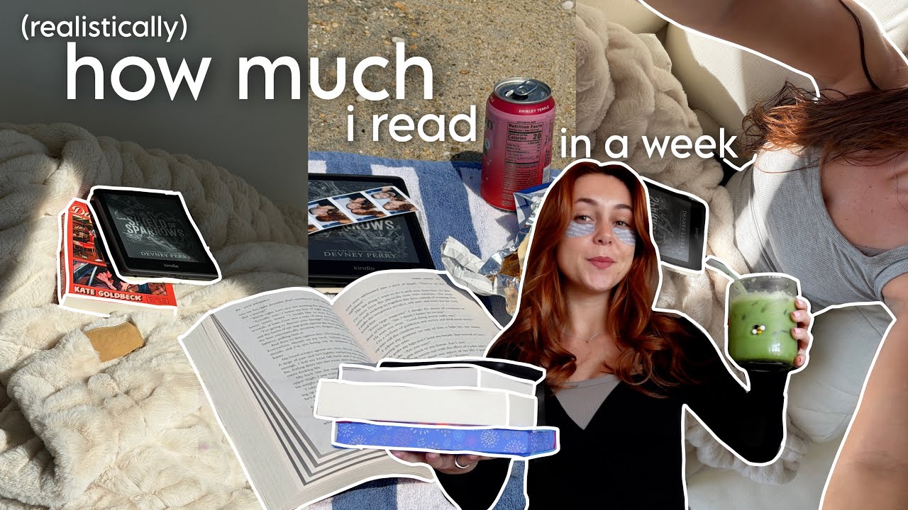 Сколько я читаю за неделю? 🤔📖 *видеоблог о чтении*