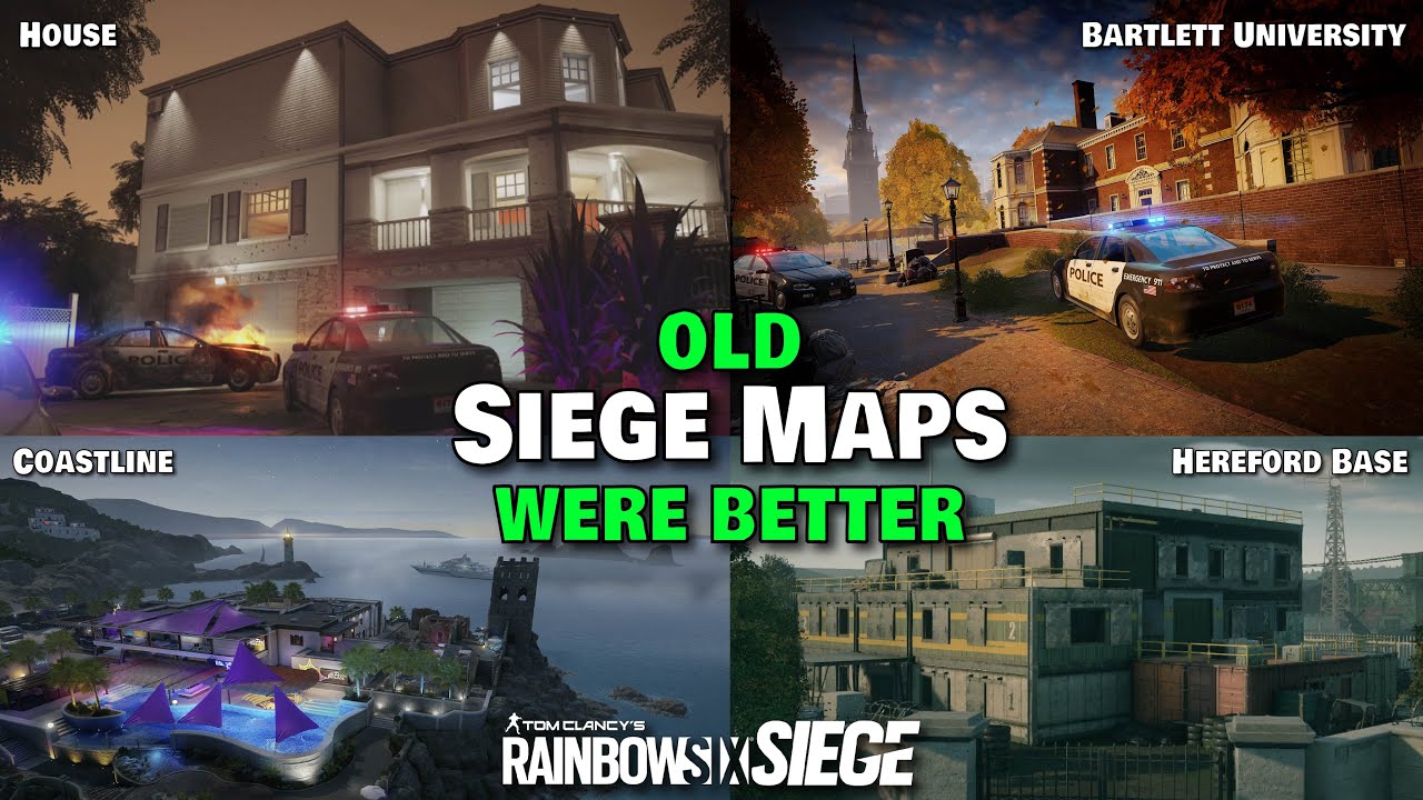Evolution of Siege Maps