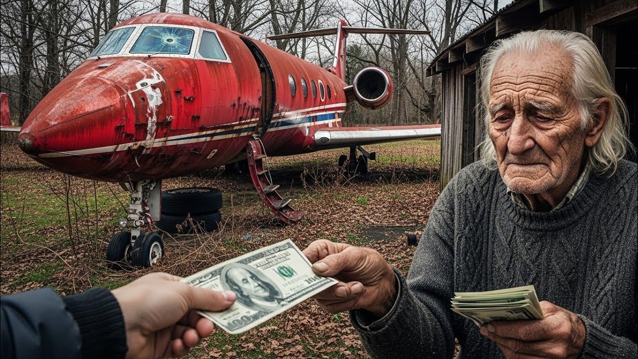 I Bought an Abandoned Private Jet for ONLY $600! Grandpa Sold Me His Jet (Full Restoration)