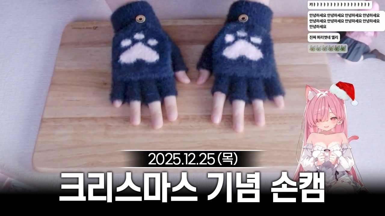 [2025/12/25] 크리스마스 기념 손캠 요리방송