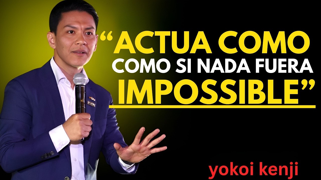 CÓMO CAMBIAR TU FORMA DE PENSAR para LOGRAR el ÉXITO | Yokoi Kenji