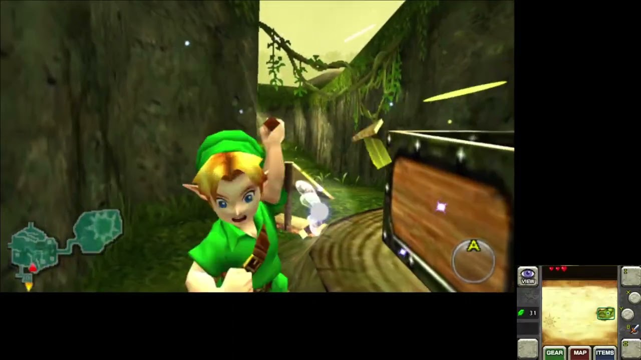 The adventure begins in the forest.