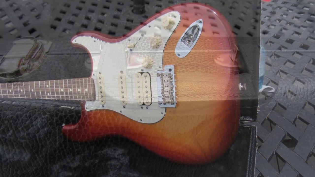 2014 Fender American Standard - HSS - Sienna Burst