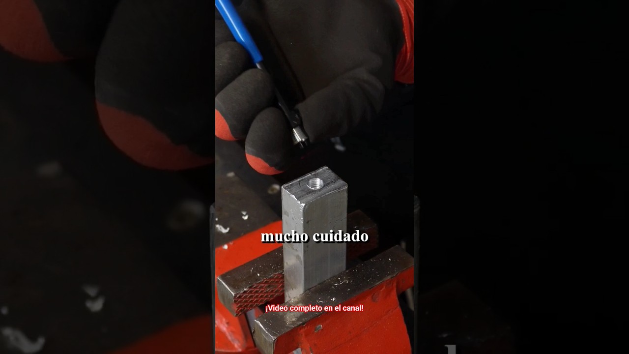 REPARACI&Oacute;N DE ROSCA EN ALUMINIO ✅ #automobile #herramientas #bricolaje #tools