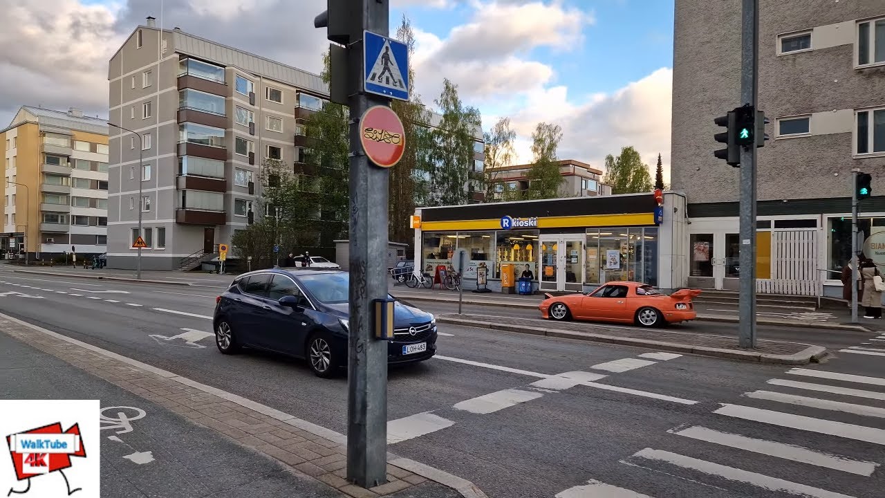 Walking in Jyväskylä, Finland,  SPRING 2023, 😍🌞🇫🇮