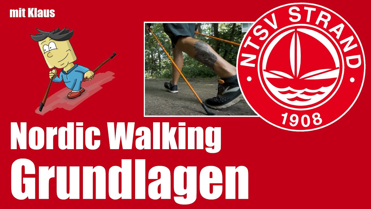 Nordic Walking Grundlagen / Technik | Onlinetraining NTSV Strand 08