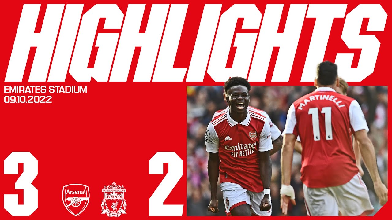 HIGHLIGHTS | Arsenal vs Liverpool (3-2) | Martinelli, Saka (2)
