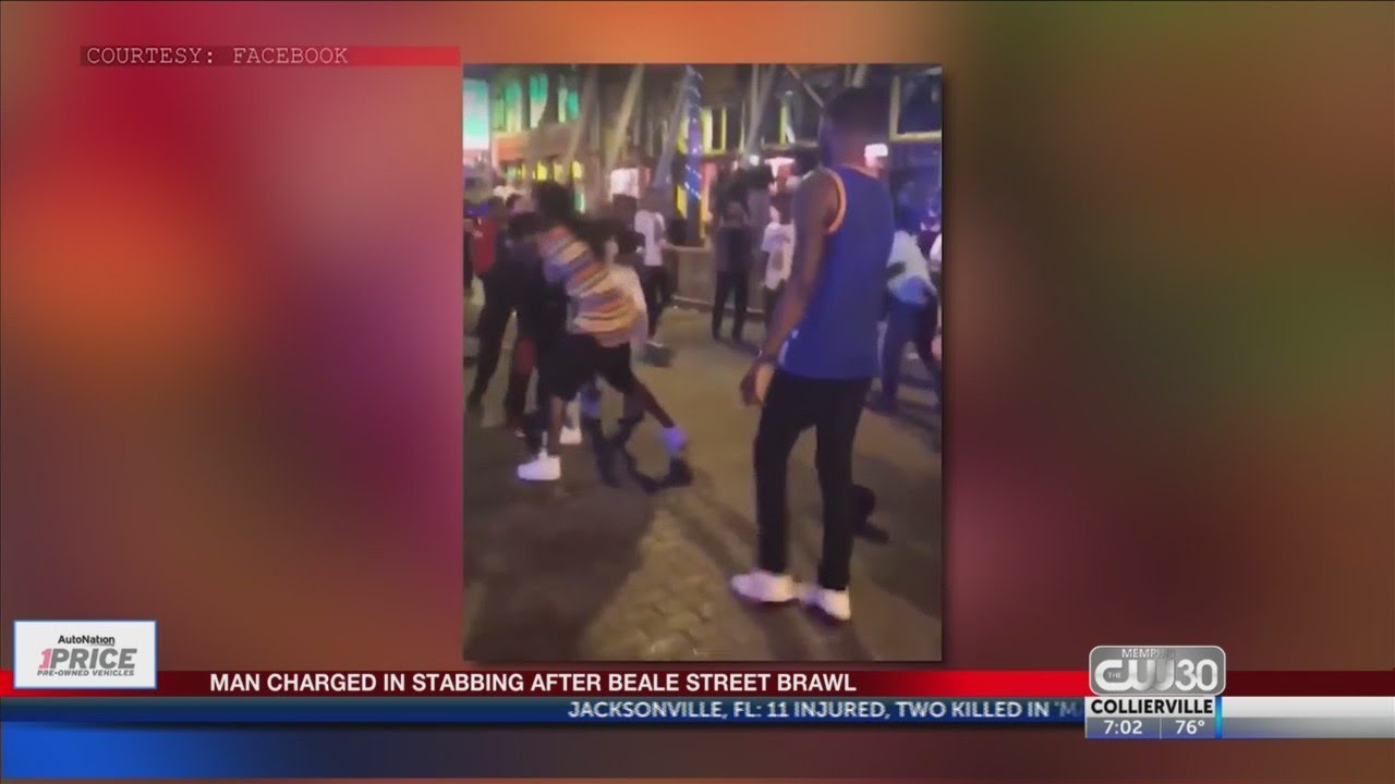Beale St Fight Stabbing 7am 8-27-18 Jeane