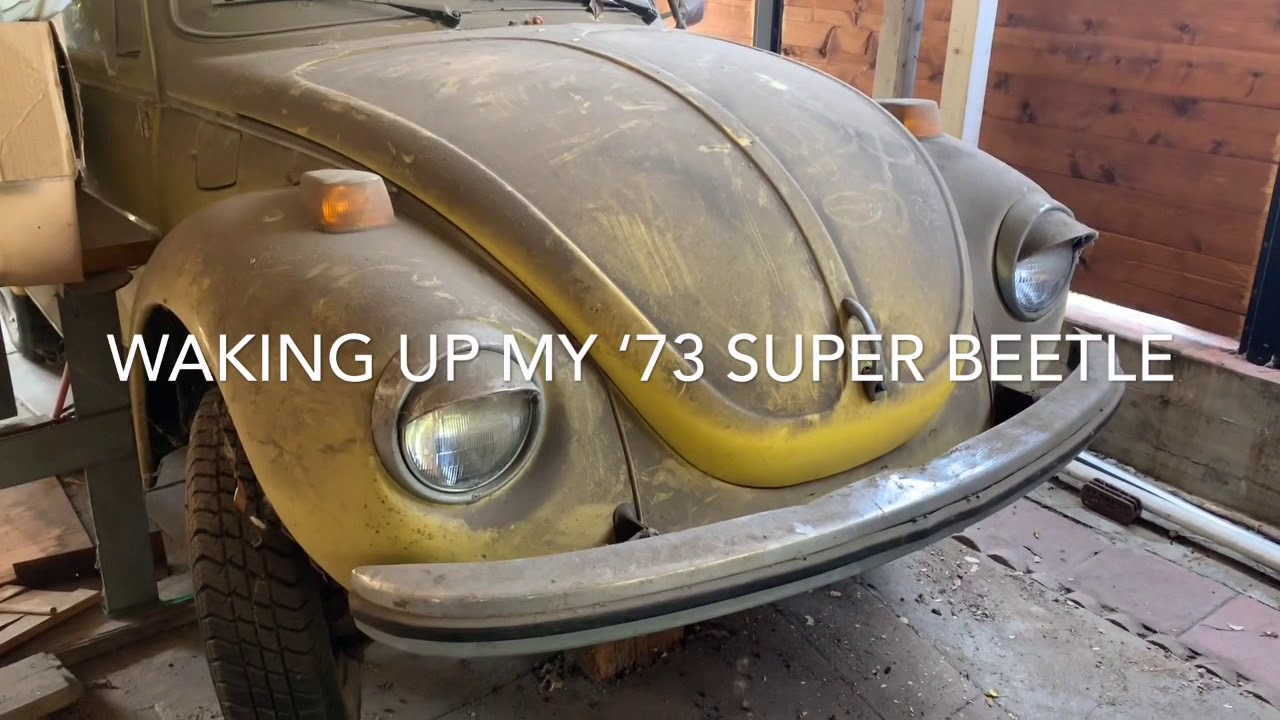 1973 VW Super Beetle Restoration: Episode 1 Wake up