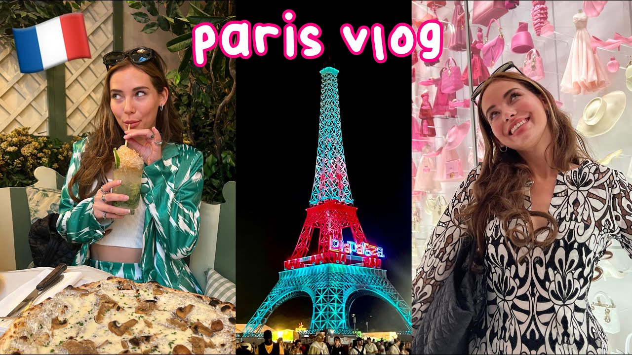 paris vlog 🇫🇷 ❤️ la galerie dior, food hotspots & lollapalooza day 2 (Lil Nas X, Rosalia & Kygo)