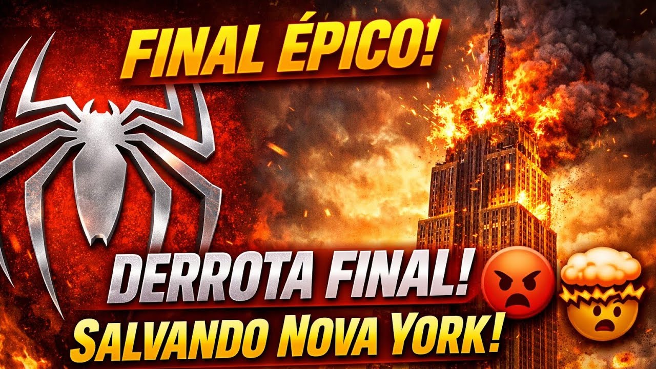 O FINAL DE SPIDER-MAN REMASTERIZADO! 🕷️ Batalha Final Contra o Doutor Octopus!