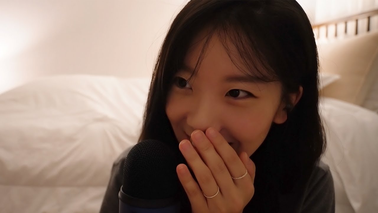 ASMR  비오는 따뜻한 밤, 수다 떨까요 ? : )🌙  Rambles In A Cozy Rainy Night
