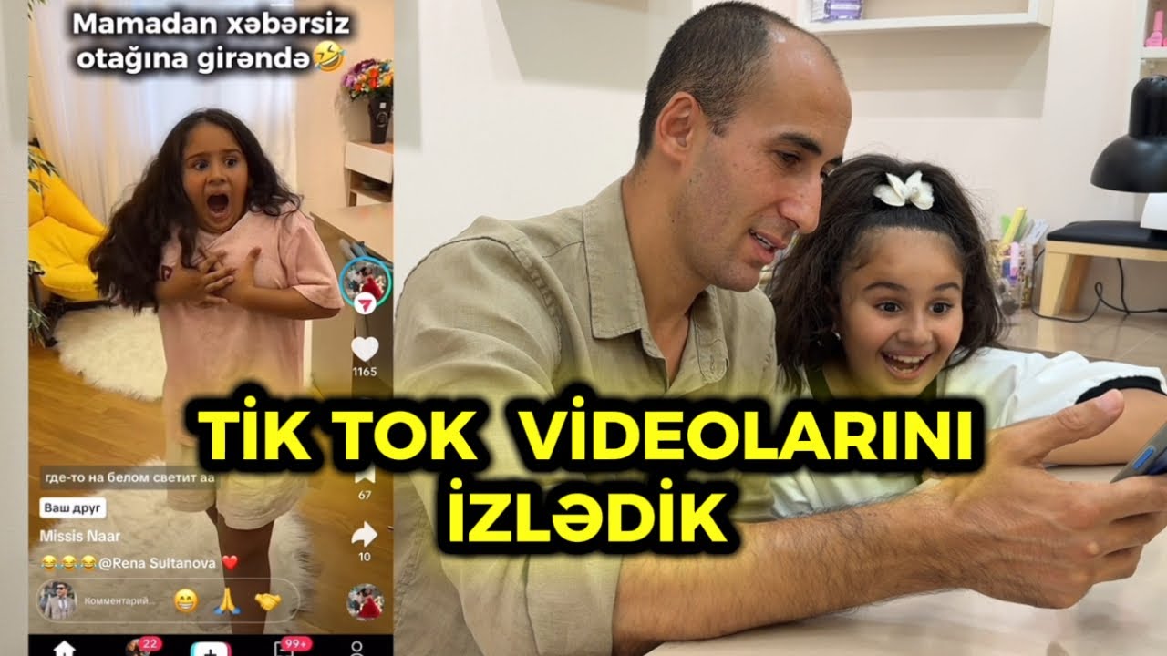 TİK TOK VİDEOLARINI İZLƏDİK 😂