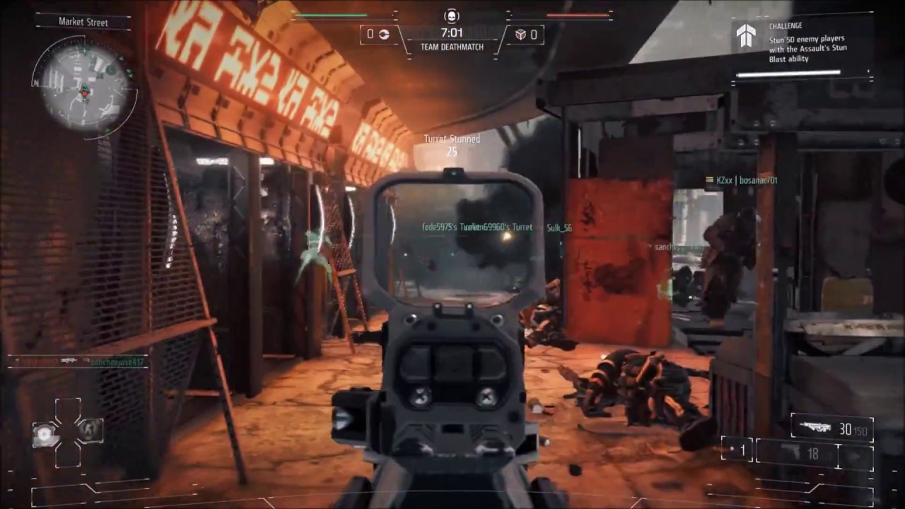 Killzone Shadow Fall Multiplayer Team Deathmatch Gameplay 59 - KZ Week - Day 5