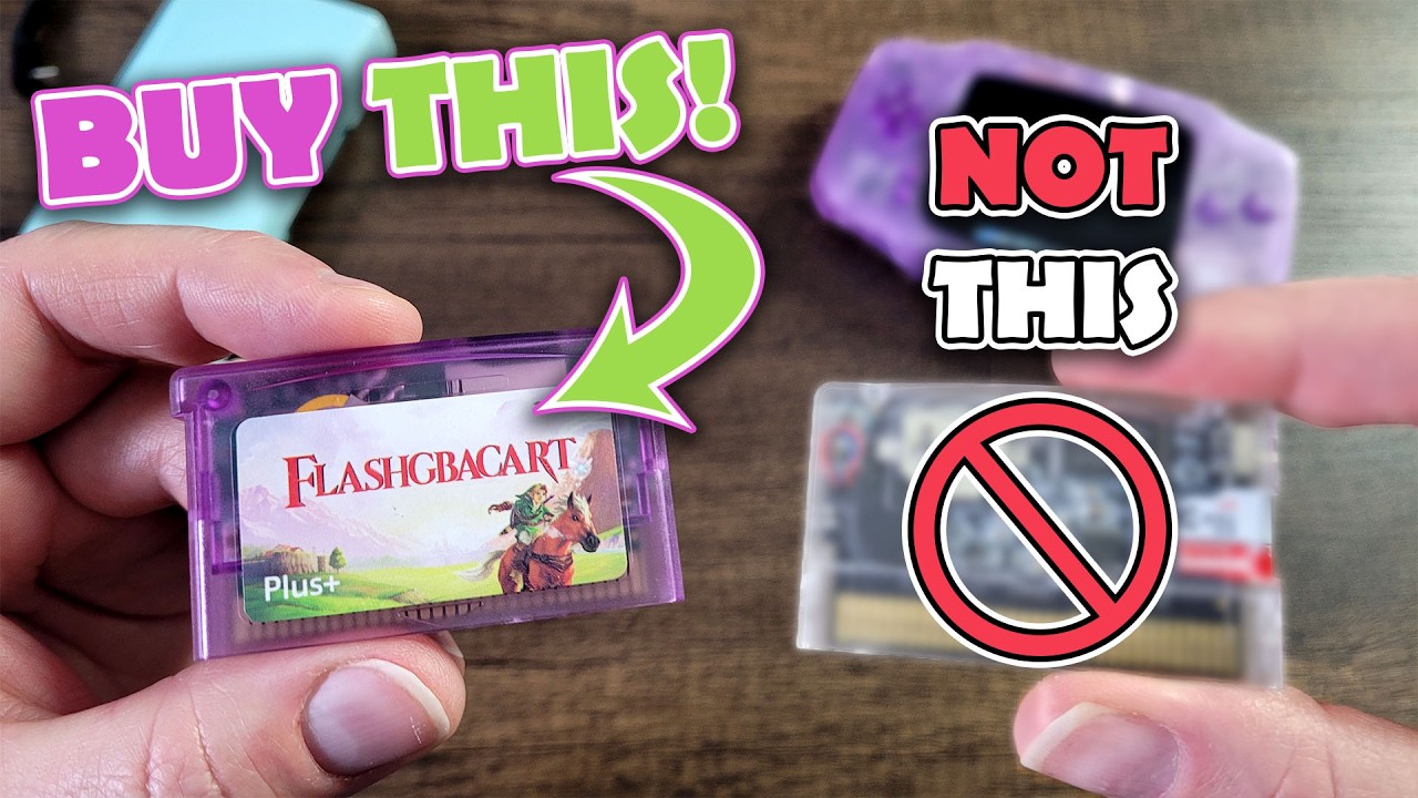 Недорогой и качественный флеш-картридж для GBA.