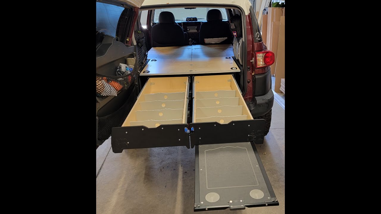 Installation Instructions: Air Down Gear Up SS1; FJ Cruiser Mega Drawers And Sleeping Platform