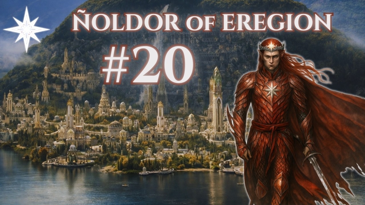 CÜCELERLE SAVAŞ  !! Third Age Total War [DaC NoE] - ÑOLDOR OF EREGİON- Bölüm 20