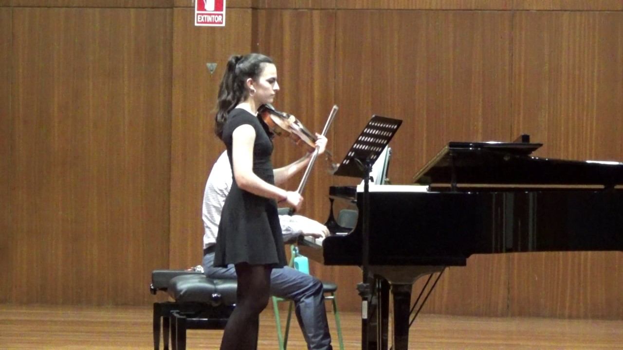 Leclair. J.M. Sonata nº 3, Op. 9. Cristina. Audición 2017-05-26